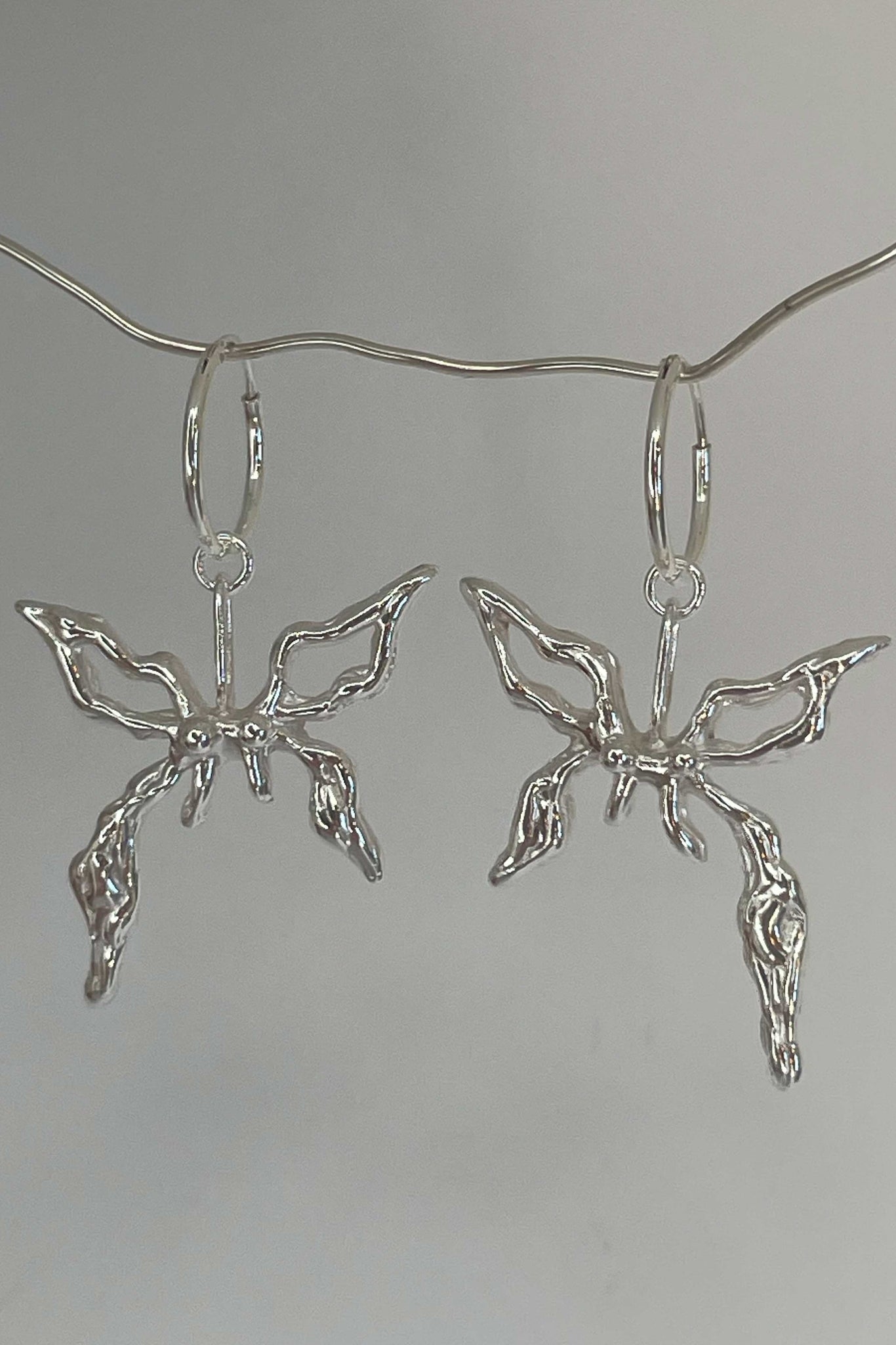 Butterfly Earrings | Sterling Silver